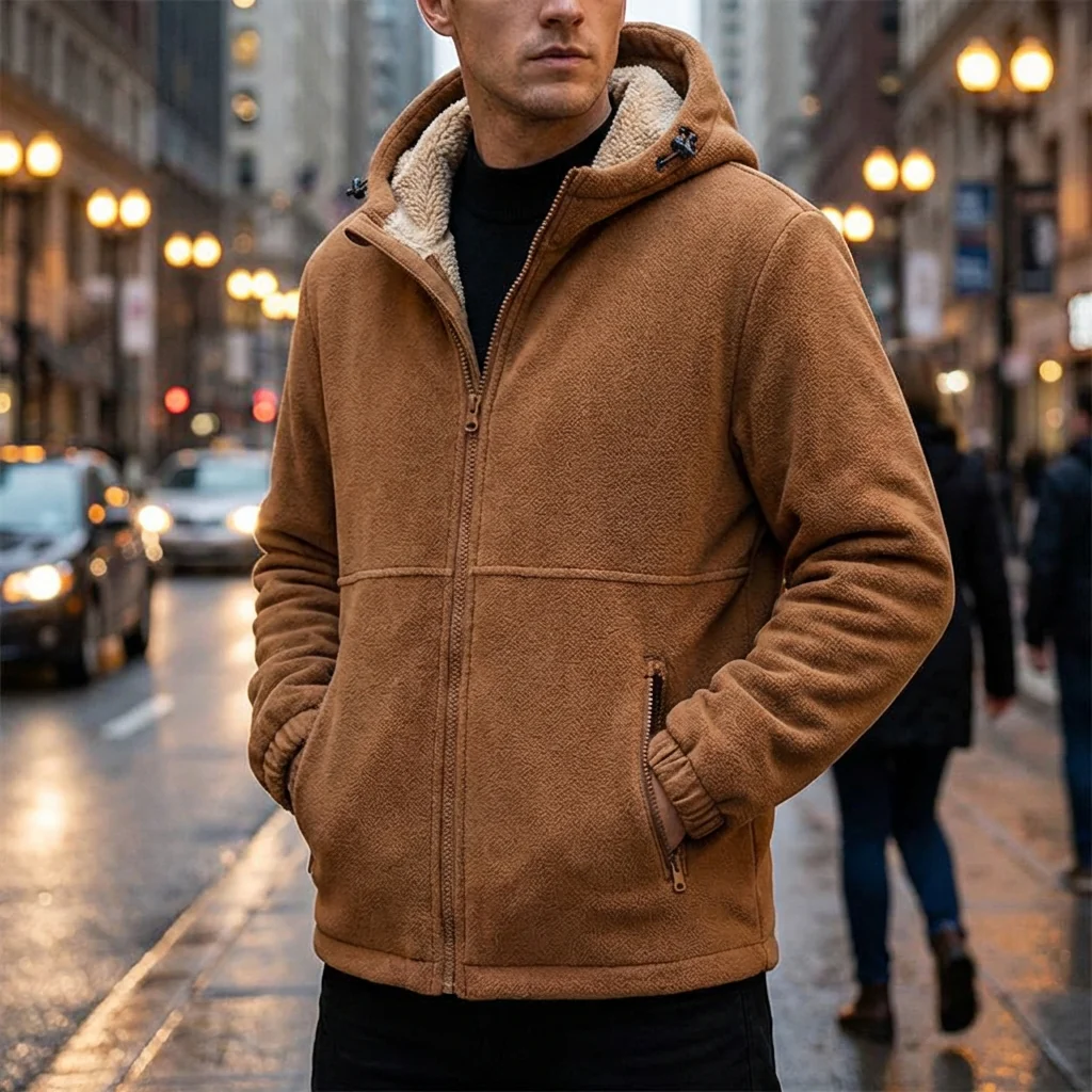 Alpino Lamb Fleece Jacket - Image 13