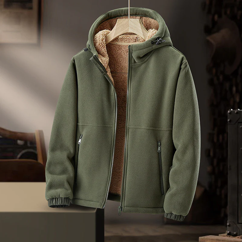Alpino Lamb Fleece Jacket - Image 5