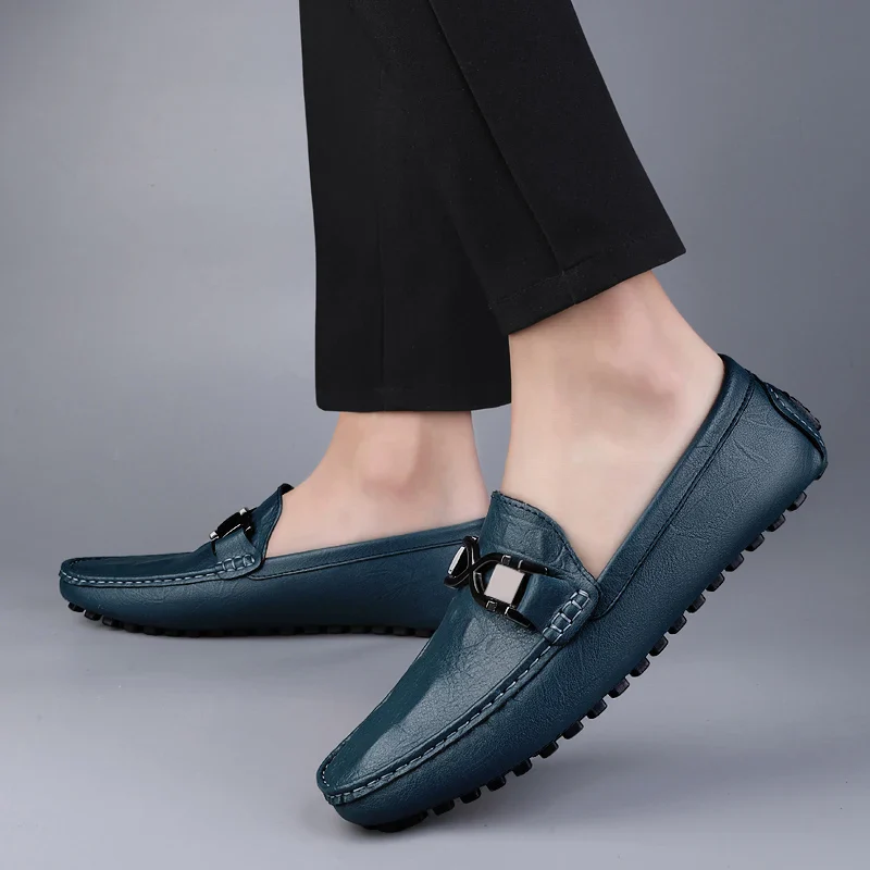 Benson Leather Loafers - Image 5