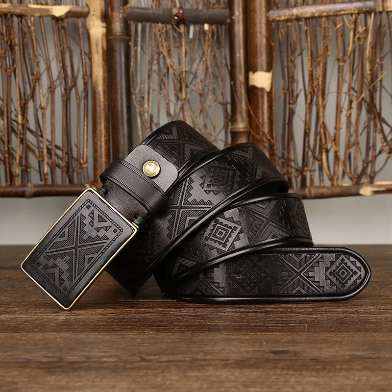 Canyon Trace Cowhide Belt - Image 7