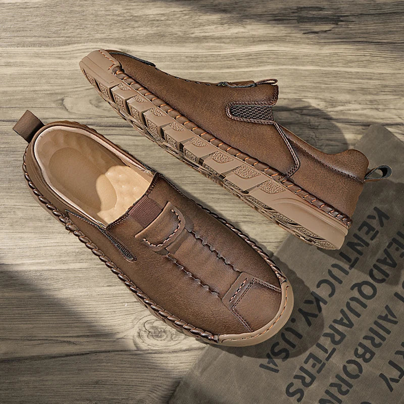 Catania Genuine Leather Loafers - Image 4